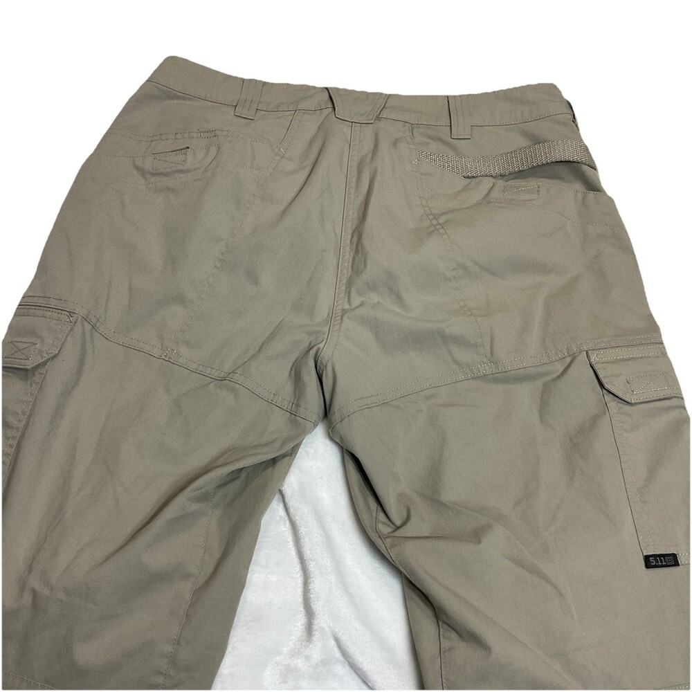 5.11 Tactical Series Men’s Pants size 34x32Tan Cargo Ripstop Hiking Work LEO EMT